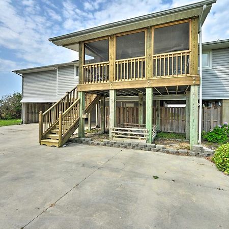 Waterfront Harkers Island Home Sunset View And Dock Extérieur photo