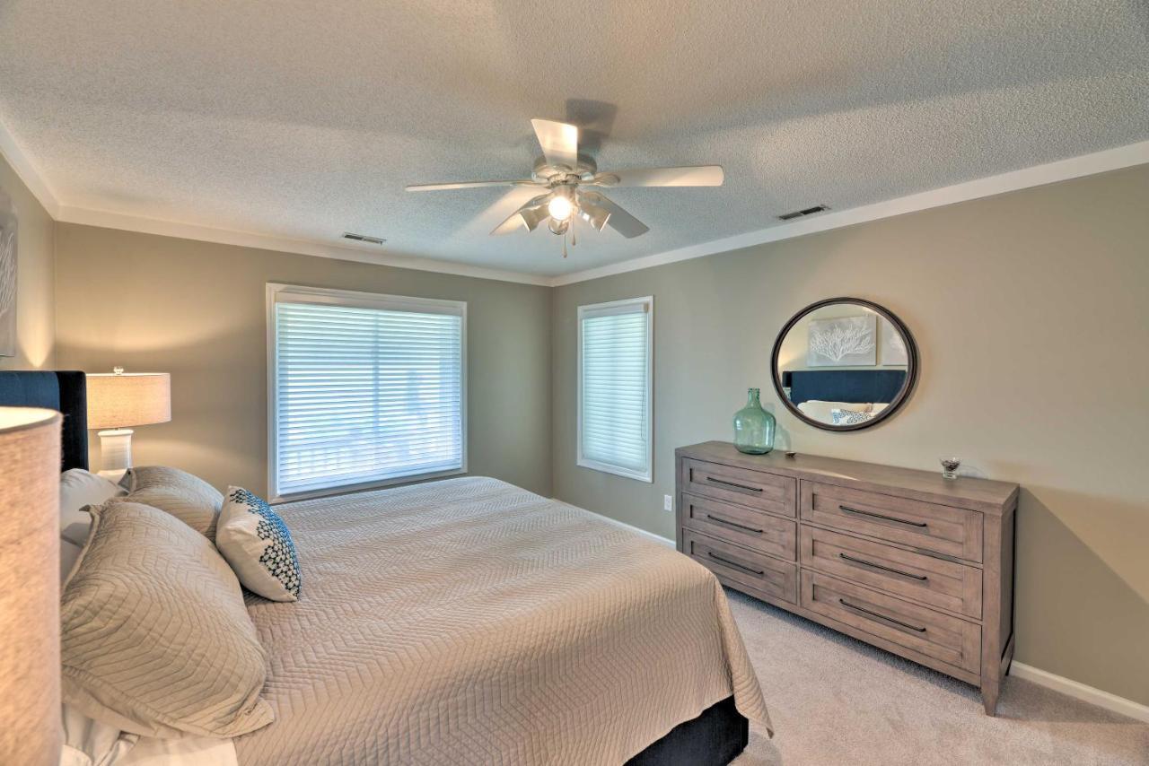 Waterfront Harkers Island Home Sunset View And Dock Extérieur photo
